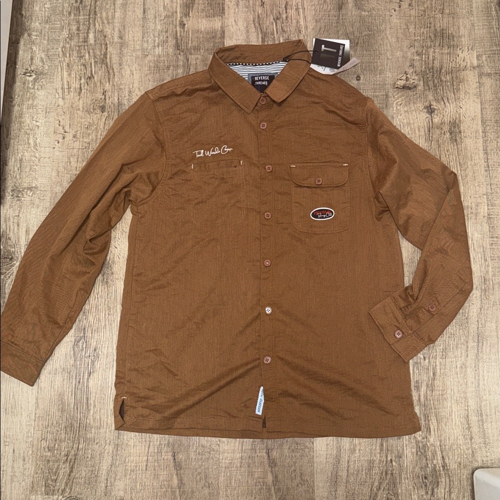 Brown Men's Shirt